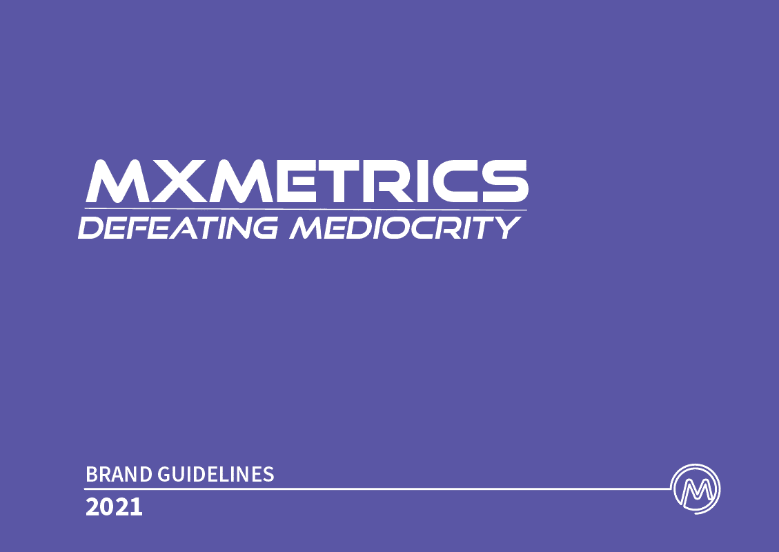 MXMetrics Brand Guideline Cover